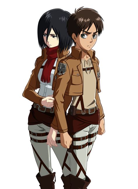 Mikasa And Eren by Narusailor on DeviantArt