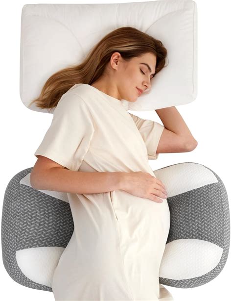 Amazon.com : Momcozy Plus W Shaped Pregnancy Pillow for Sleeping ...