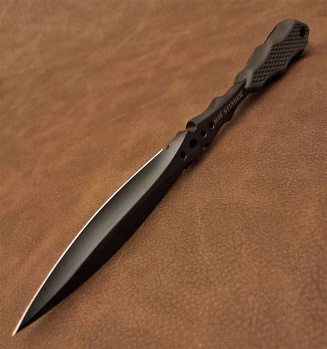 M48 Urban Stinger Discreet Self-Défense Double-edge Knife w/Shoulder ...