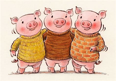 The three little pigs картинки