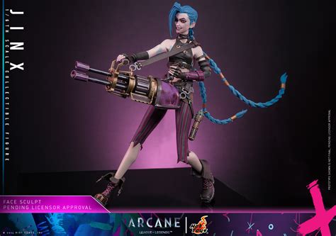 Arcane: League of Legends - Hot Toys Jinx Figure Pre-Order - The Toyark ...