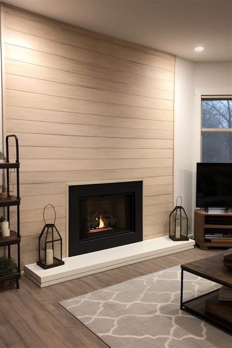 40+ Shiplap Fireplace Ideas For Your Home