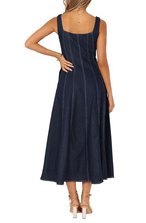 Petal & Pup Callum Sleeveless Denim Maxi Dress | Nordstrom