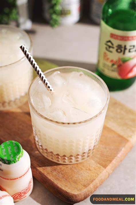 Dive Into Authentic Flavors: Yogurt Soju Cocktail Korean Recipe ...