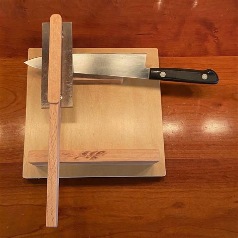DIY Knife Sharpening Jig (Guided Knife Sharpener) : 11 Steps (with ...