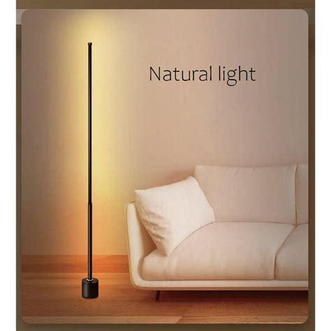 Floor Lamp Corner Lamp Vertical Bedside Lamp Eye Protection Atmosphere ...