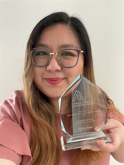 I am in absolute awe. Thank you to the Asian-Australian Leadership Summit for this incredible ...