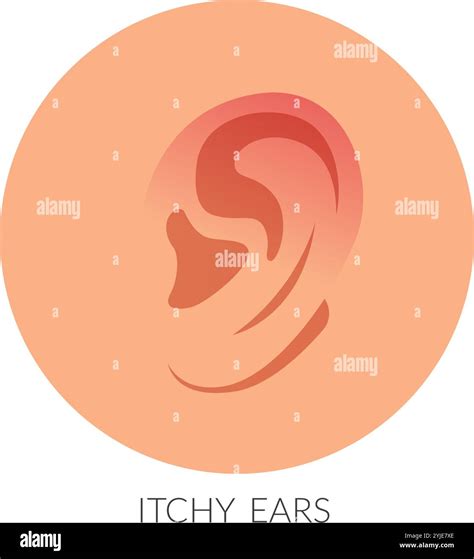 Human Ear - Itchy - Stock Illustration as EPS 10 File Stock Vector ...