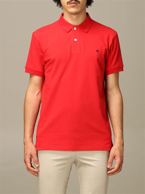 Polo Shirt XC Men colour Red | The Hoxton Trend