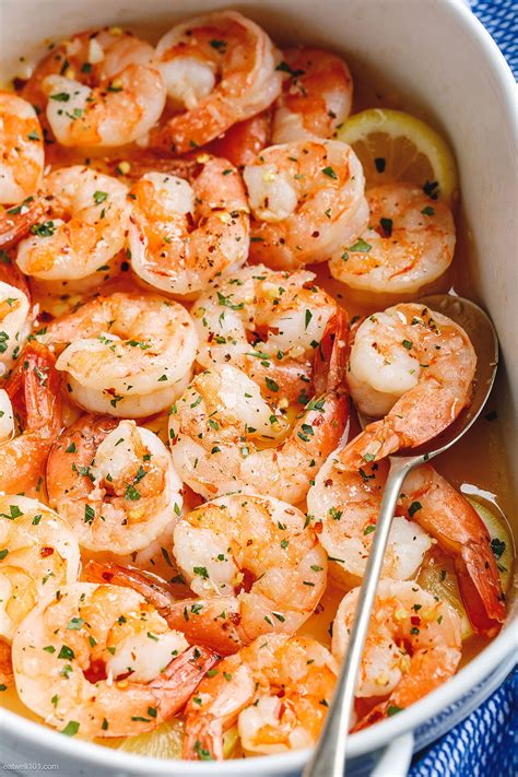 Lemon Garlic Butter Oven Shrimp Garlic Lemon Butter Shrimp