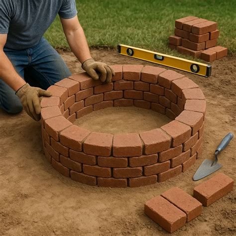 How to Build a Fire Pit with Bricks - Aosom