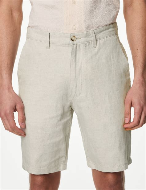 Men’s Linen Shorts | M&S