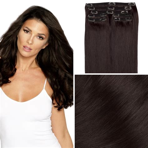 Dark Brown Hair Extension Colors | Cashmere Hair Extensions
