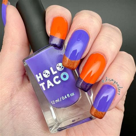 30+ Spooky Halloween French Tip Nails - Nail Designs Daily