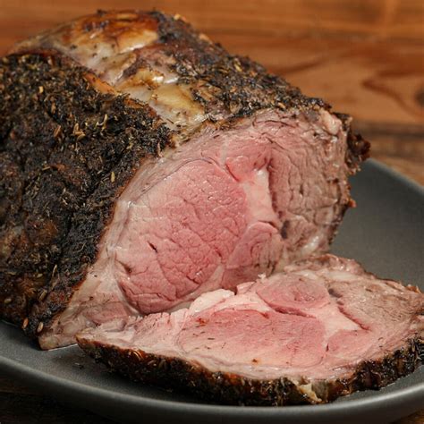 Herb Crusted Prime Rib - The Salty Cooker – Flavorful, Simple Recipes ...