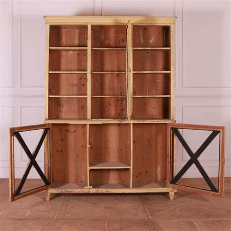Original Painted Spanish Bookcase For Sale at 1stDibs