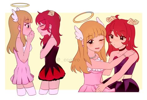 ArtStation - devilish stylist 🌷 😇😈 💖