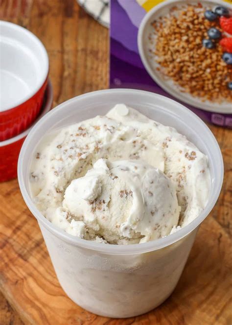 Grape Nut Ice Cream - Barefeet in the Kitchen
