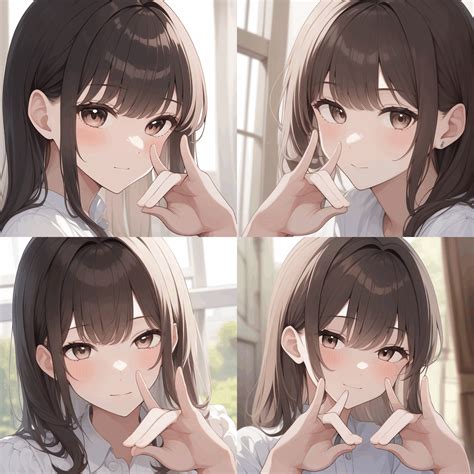 fox hand sign (right hand, left hand)｜โมเดลศิลปะ AI และ LoRA | PixAI