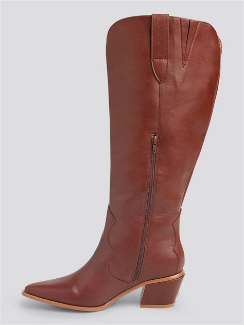 Plus Size Mariana Wide Calf Western Boots | Fashion to Figure