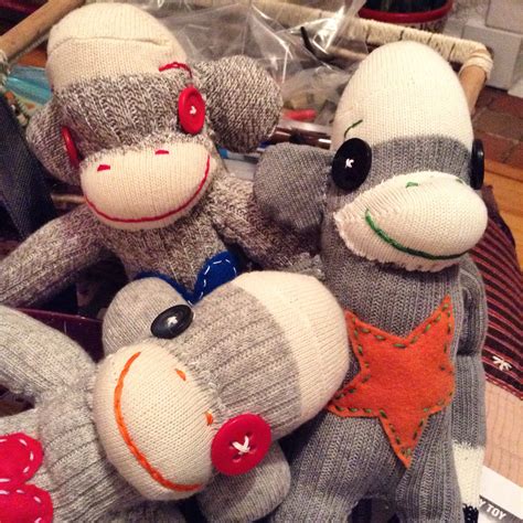 My special hand-sewn sock monkey kits now on Etsy! – Katarina Thorsen
