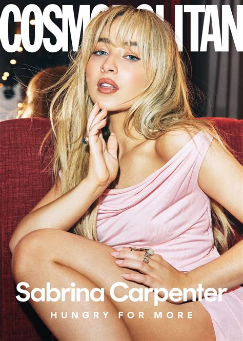 Sabrina Carpenter dans Cosmopolitan magazine - 1 avril 2024