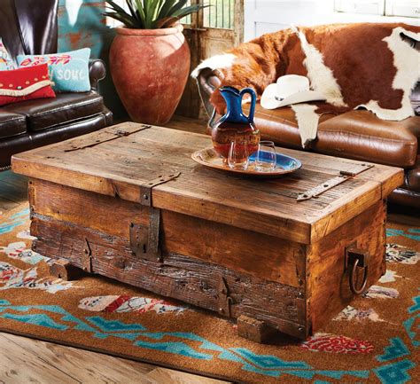 Old West Rustic Coffee Table | Lone Star Western Decor