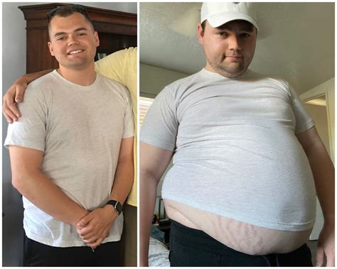 Fit To Fat Weight Gain Story Male | The Tube