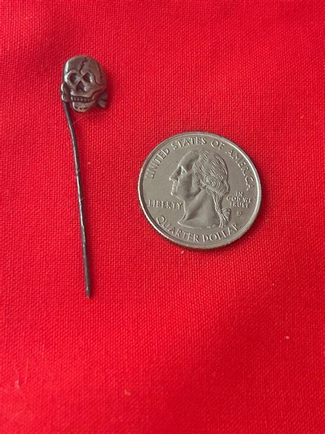 SS Death's Head Stick Pin German WWII | #4651361801