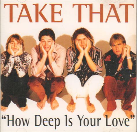 Take That How Deep Is Your Love Japanese Promo CD single — RareVinyl.com