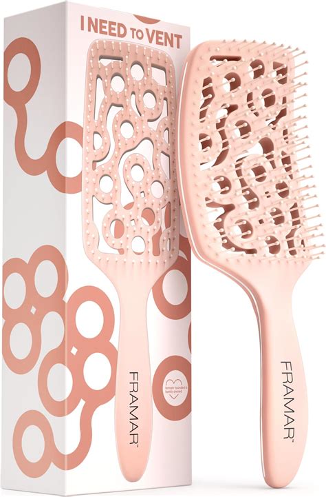Amazon.com : Hair Brush, Professional Curved Vented Brush for Faster ...