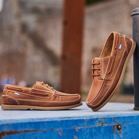 Chatham Rockwell II G2 Wide Fit Men's Deck Shoes | ArdMoor