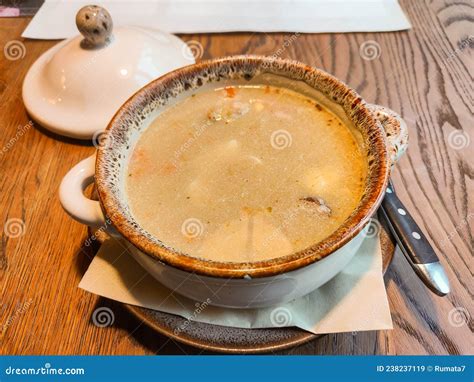 White Borscht Zurek Soup