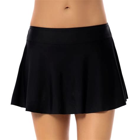 Arnsht Women Plus Size Swim Skirt Tummy Control Comfortable Breathable ...