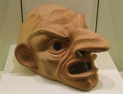 Roman Comedy Theatre Mask (Illustration) - World History Encyclopedia