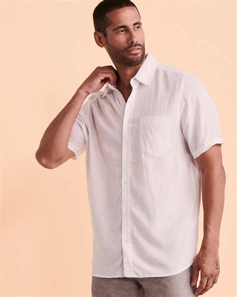 PUBLIC BEACH LINEN Shirt - White | Bikini Village