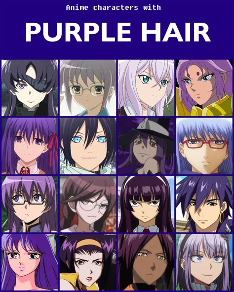 Top Female Anime Characters With Purple Hair at Myrtle Jackman blog