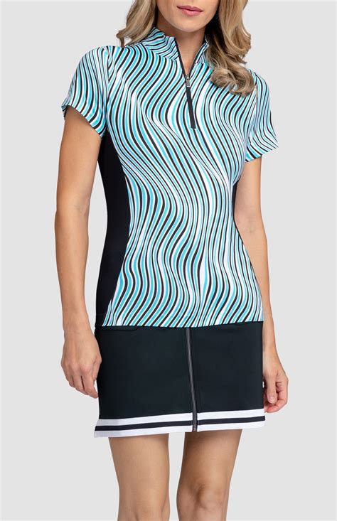 Zoie Top - Into Blues for Golf - Tail Activewear - Women's Golf Fashion ...