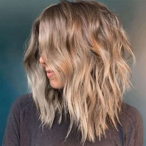 Medium Short Choppy Layered Hair