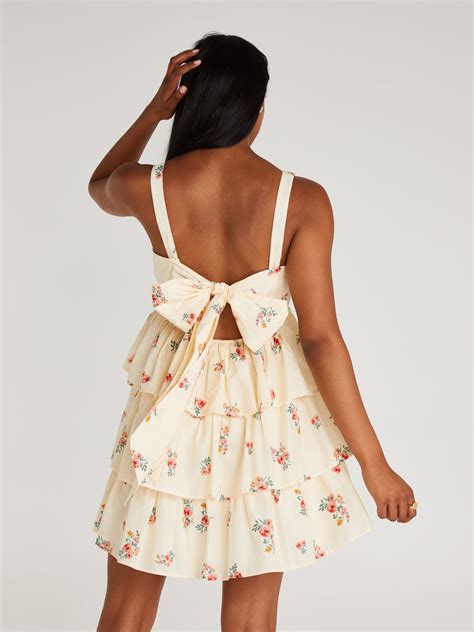 Aerin Tiered Mini Dress