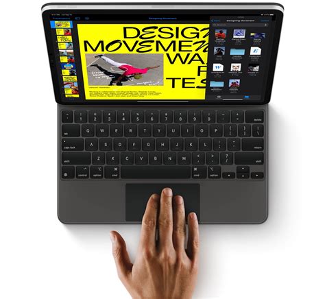 iPad gestures that are available with a mouse or trackpad