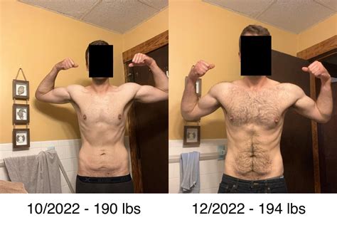 6’3”/191 cm, 1 kg = 2.2 lbs. First attempt at lean bulk. I think it’s ...