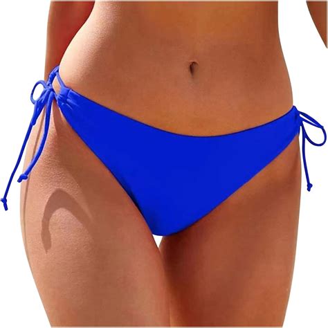 WREESH Womens Bikini Bottoms Cheeky Swimsuit Bathing Suit Bottoms ...