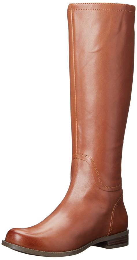 Nine West Women's Contigua Riding Boot | Womens leather riding boots ...
