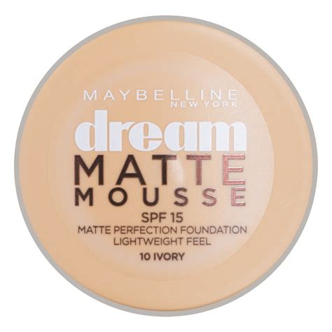 Maybelline Dream Matte Mousse Foundation - 10 Ivory