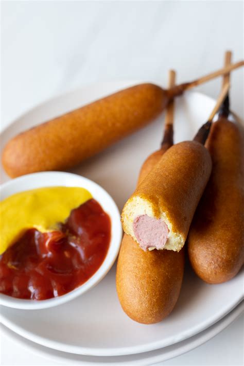 Air Fryer Corn Dogs - Tasty Air Fryer Recipes