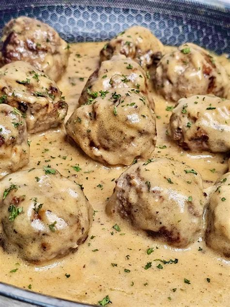 Easy Homemade Swedish Meatballs - Krystel's Cooking