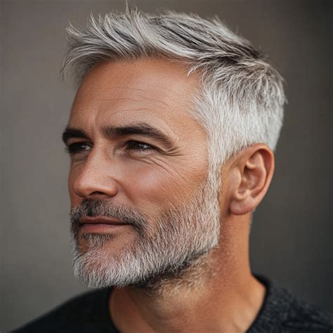 Easy Hairstyles for Men Over 50 | Older mens hairstyles, Grey hair men ...