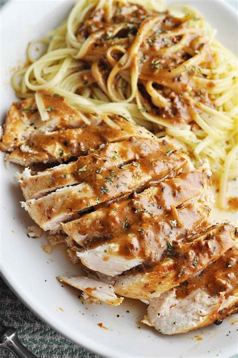 Garlic Noodles With Chicken