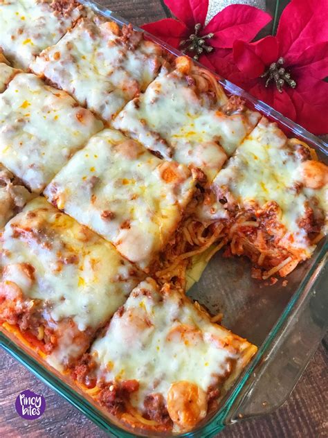 Loaded Cheesy Baked Spaghetti - PinoyBites